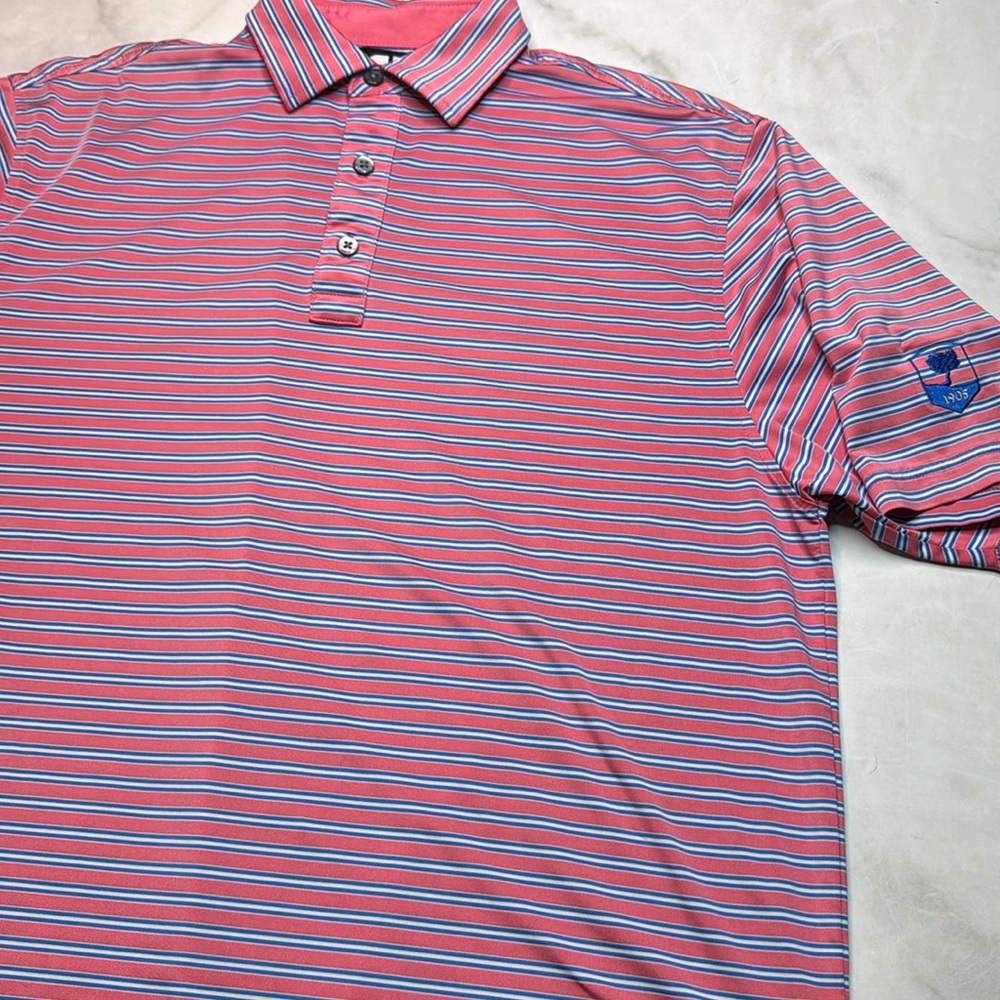 Footjoy Striped Polo Ridgemoor Country Club